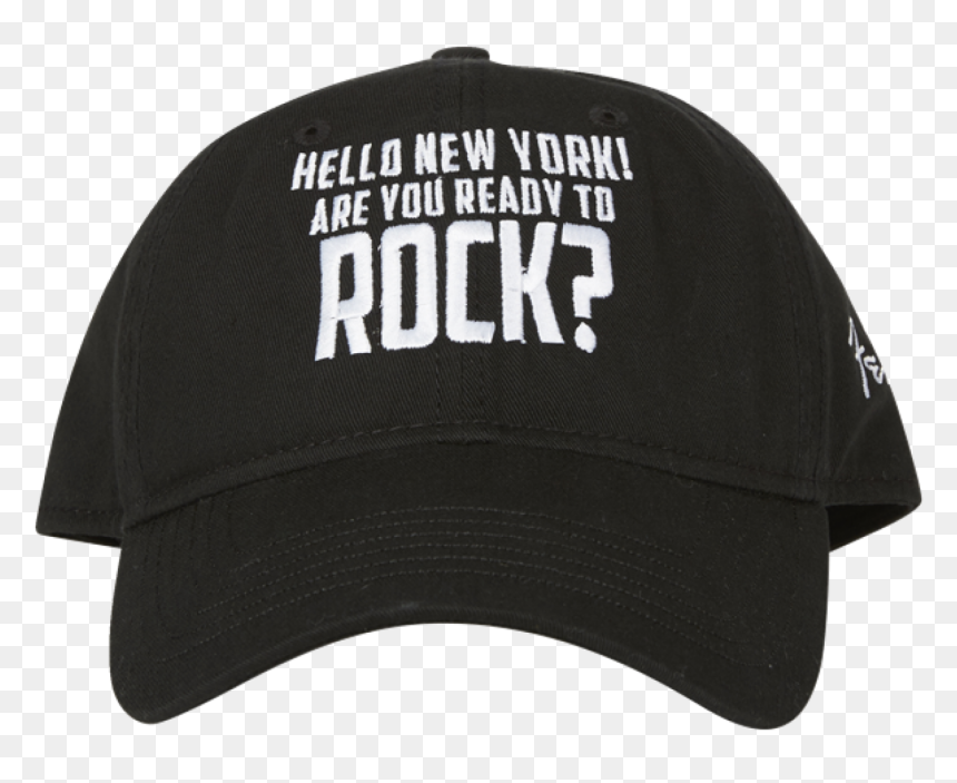 Genuine Fender "hello New York Are You Ready To Rock - Baseball Cap, HD Png Download - new york hat png