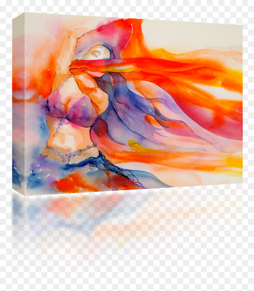 Belly Dancer"s Veil - Dance Swirl, HD Png Download - belly dancer png