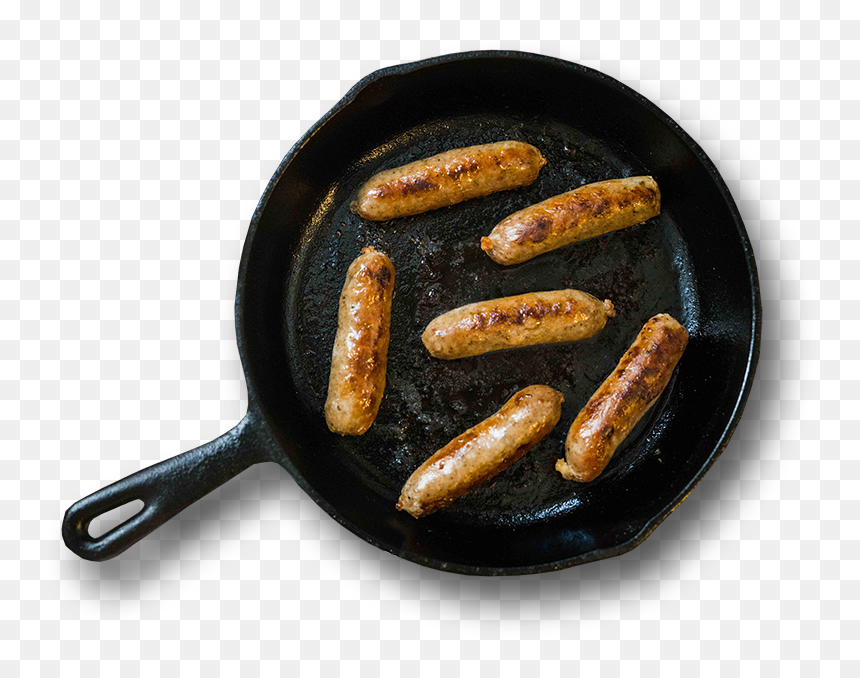 Cast Iron Recipe - Lincolnshire Sausage, HD Png Download - bratwurst png