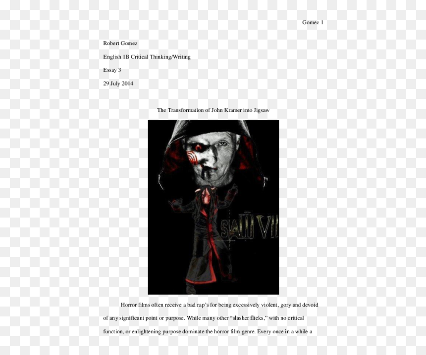 Пила 7 Фото, HD Png Download - jigsaw puppet png
