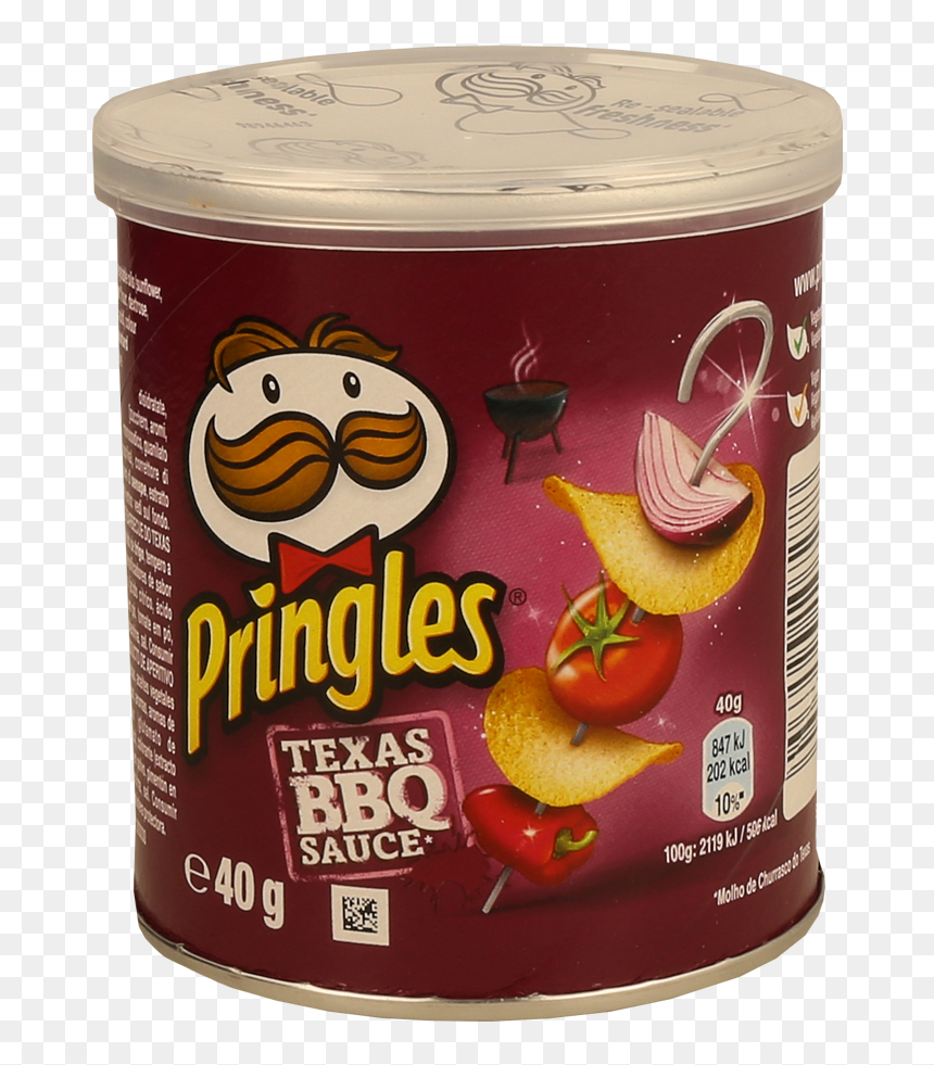 Batata Frita Texas Barbecue Pringles 40gr - Pringles, HD Png Download - batata frita png