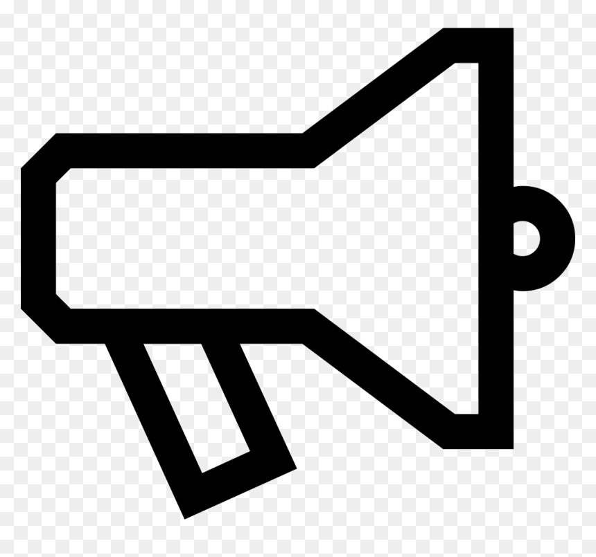 Megaphone, HD Png Download - megaphone icon png