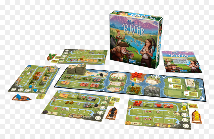 River Board Game Days Of Wonder , Png Download - River Game Days Of Wonder, Transparent Png - wonder png