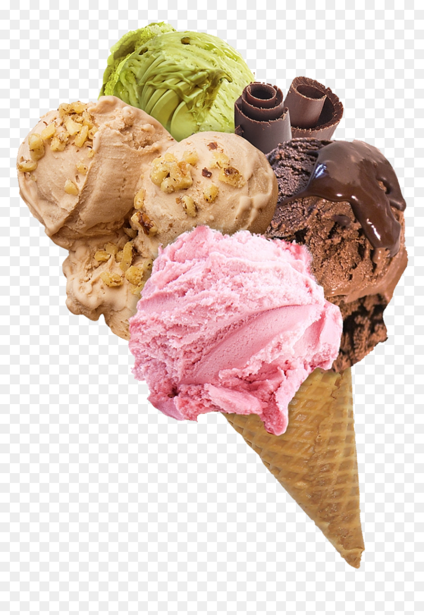Ice Cream Cone, HD Png Download - agua de horchata png