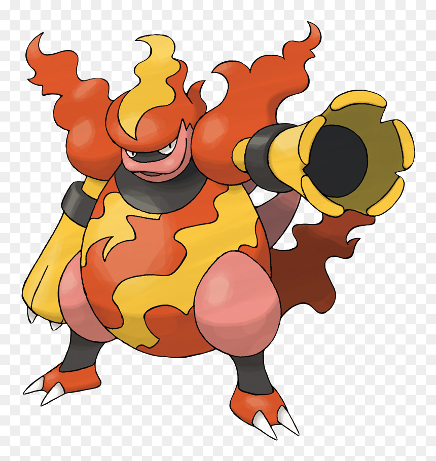 Pokemon Magmortar, HD Png Download - talonflame png