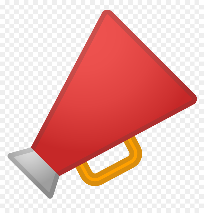 Megaphone Icon - Clip Art Transparent Background Red Megaphone Icon, HD Png Download - megaphone icon png