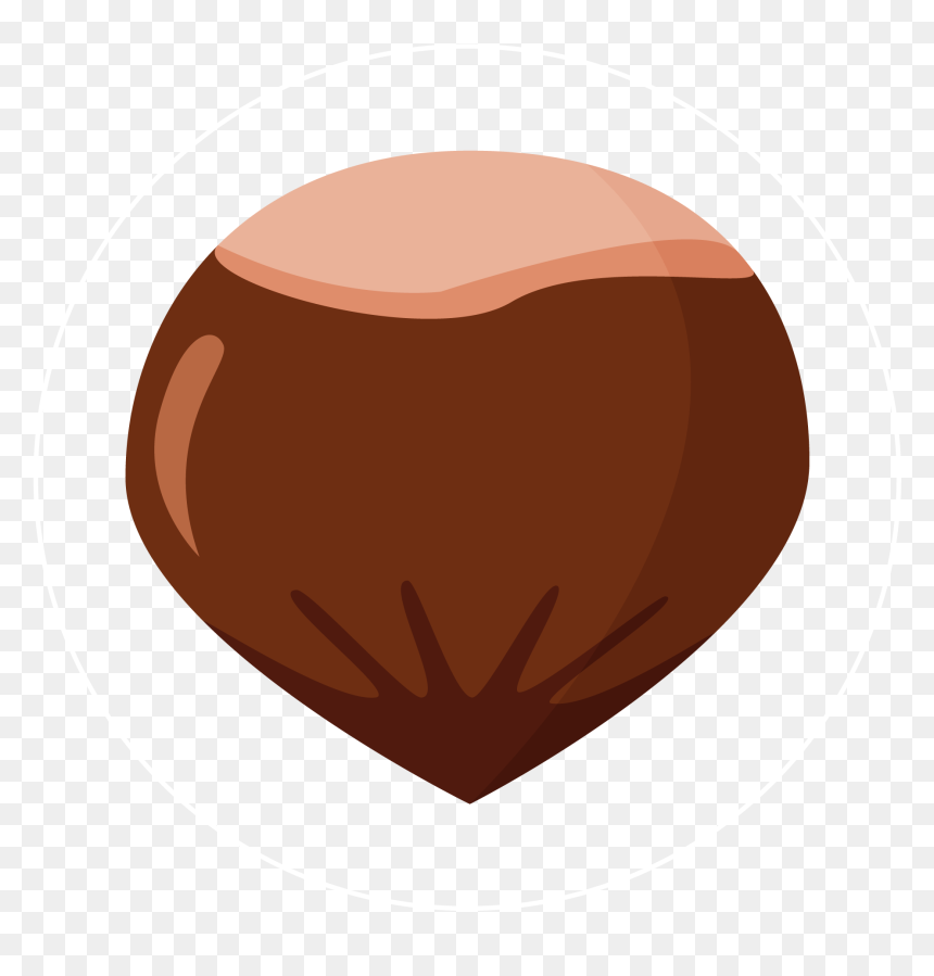 Hazelnut-icon - Chocolate, HD Png Download - hazelnut png