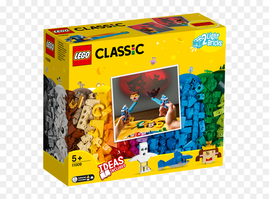 Lego Classic Bricks And Lights, HD Png Download - jigsaw puppet png