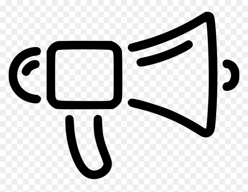 Megaphone - Megaphone Icon Neon Png, Transparent Png - megaphone icon png