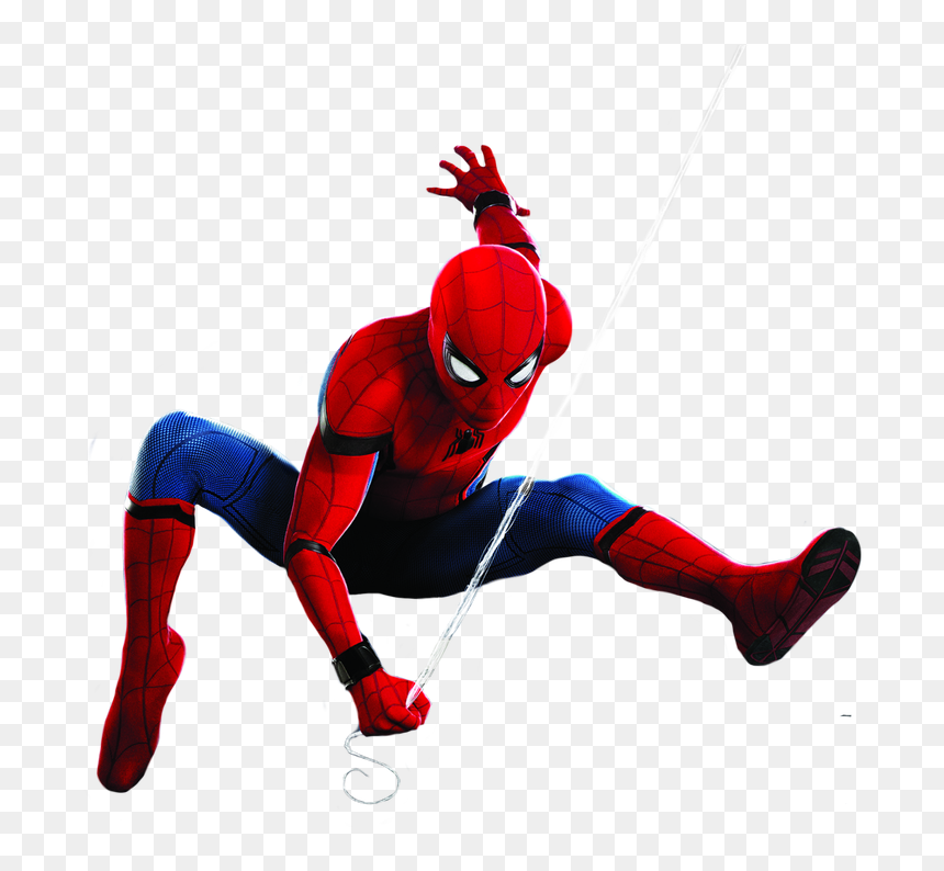 Spider Man Homecoming, HD Png Download - spiderman swinging png