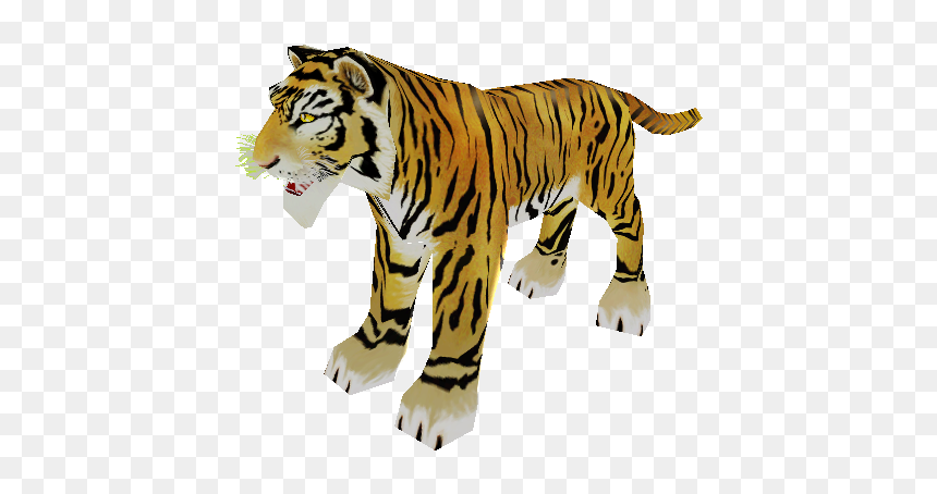 Download Zip Archive - Tiger Zoo Tycoon 2, HD Png Download - bengal tiger png