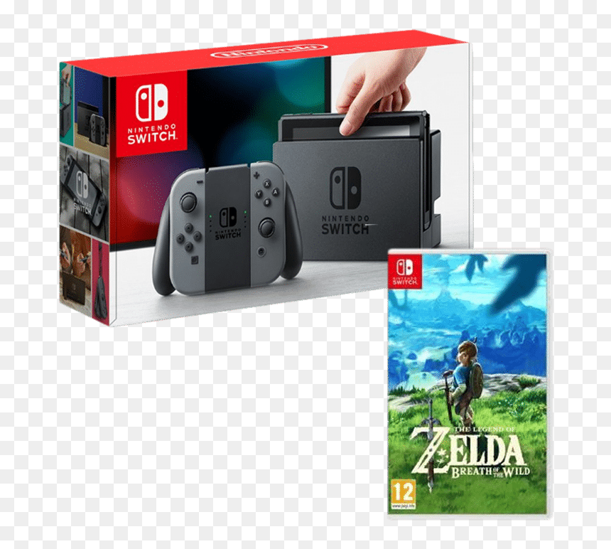 Zelda Botw Png , Png Download - Nintendo Switch Grau, Transparent Png - botw png