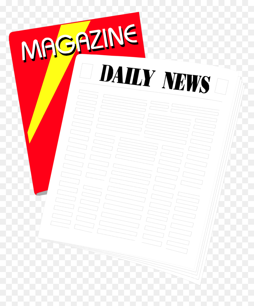 Paper Clipart Magazine - Paper, HD Png Download - paper clipart png