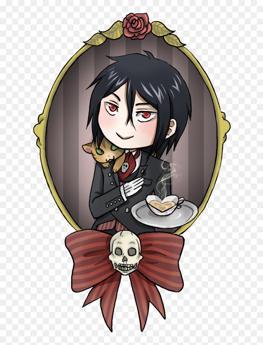 Sebastian Michealis - Cartoon, HD Png Download - sebastian michaelis png