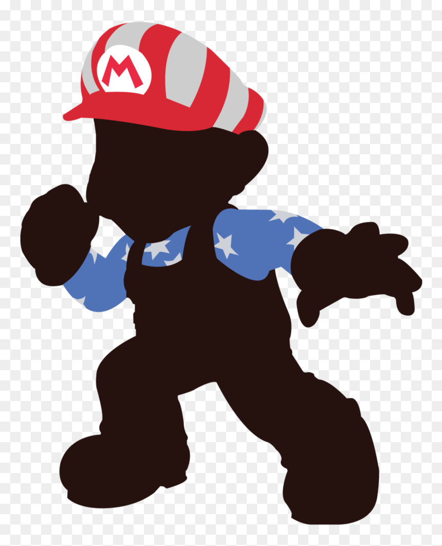 America Clipart Merica - Purple Mario Smash 4 Png, Transparent Png - merica png