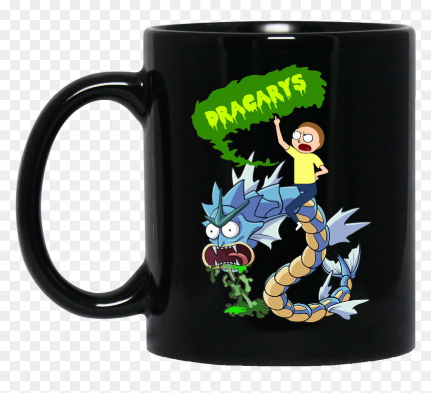 Image 95px Rick And Morty Dracarys Coffee Mug - Someone Says They Hate Cats, HD Png Download - rick and morty morty png