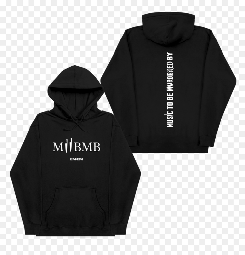 Eminem Music To Be Murdered By Hoodie, HD Png Download - eminem logo png