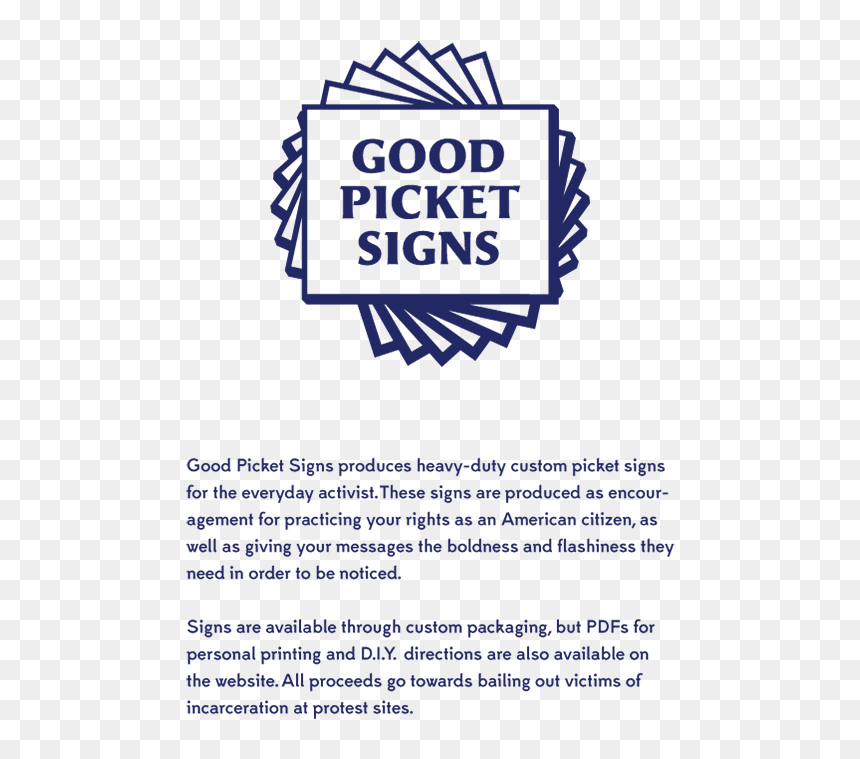 Picketing , Png Download - Poster, Transparent Png - picket sign png