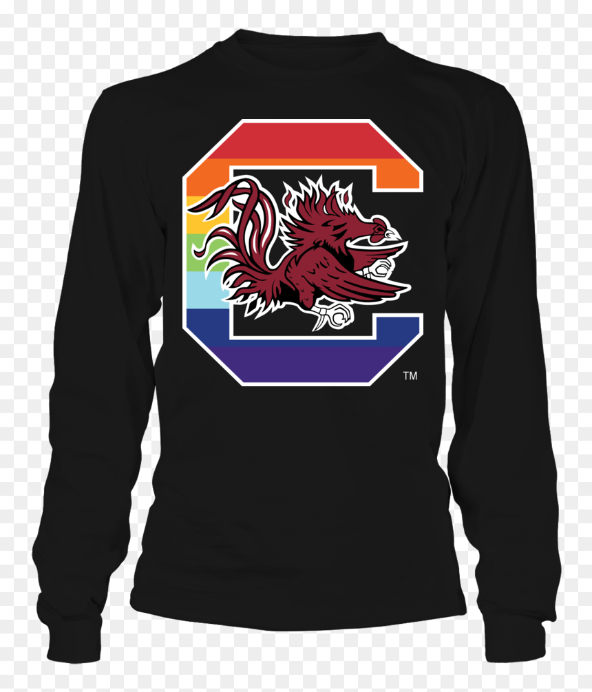 Transparent Gamecock Logo Png - Dragon And The Wolf Shirt, Png Download - gamecock logo png