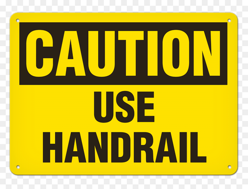 Bee Warning Sign, HD Png Download - handrail png