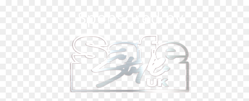 White Logo Shine With Sponsored By - Safestyle Uk, HD Png Download - white shine png