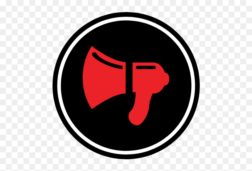 Detachments Circles, HD Png Download - megaphone icon png