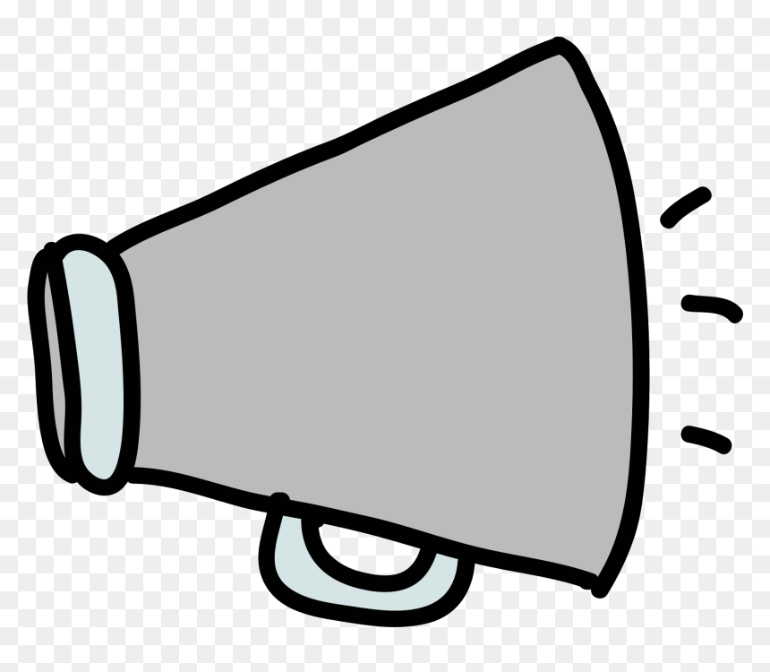 Megaphone Icon Free , Png Download, Transparent Png - megaphone icon png