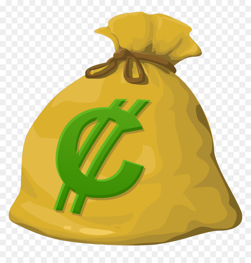 Icon Túi Tiền Png, Transparent Png - money bag clipart png