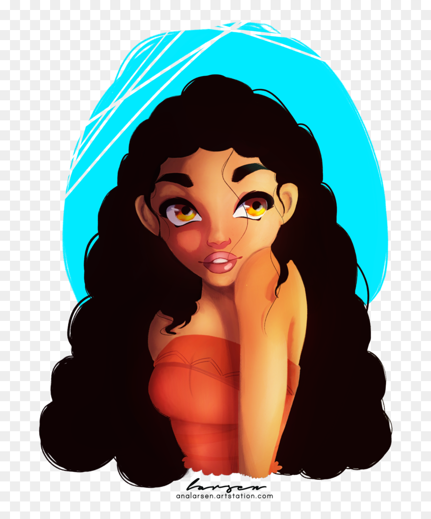 Moana By Anitastyle - Deviantart Free Moana, HD Png Download - moana background png