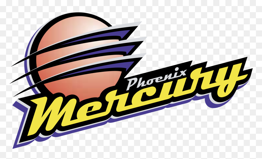 Phoenix Mercury Logo Png Transparent - Phoenix Mercury, Png Download - mercury logo png