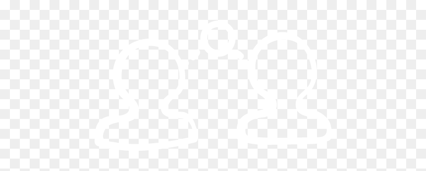 White Coaching People Icon - Johns Hopkins Logo White, HD Png Download - alabama outline png