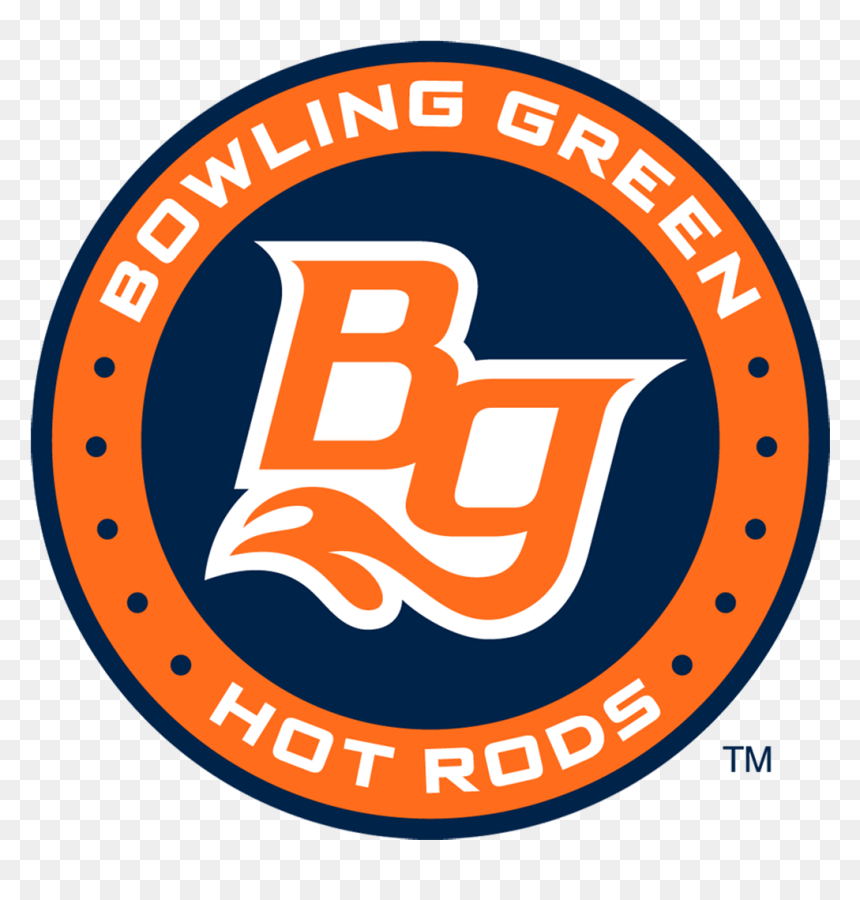 Bowling Green Hot Rods Logo - Vector Bowling Green Hot Rods Logo, HD Png Download - hot rod flames png