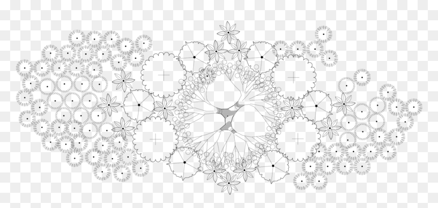 Line Art, HD Png Download - hand drawn laurel png