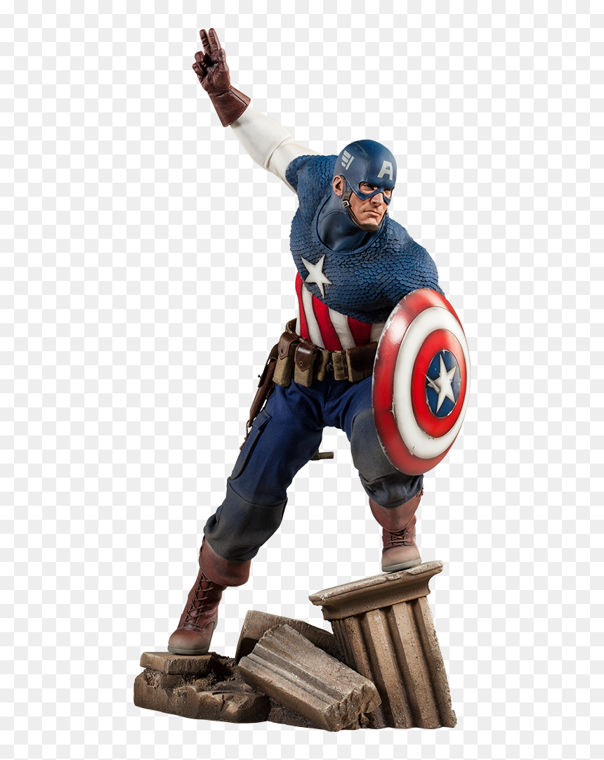 Captain America Marvel Fegures, HD Png Download - avenger png