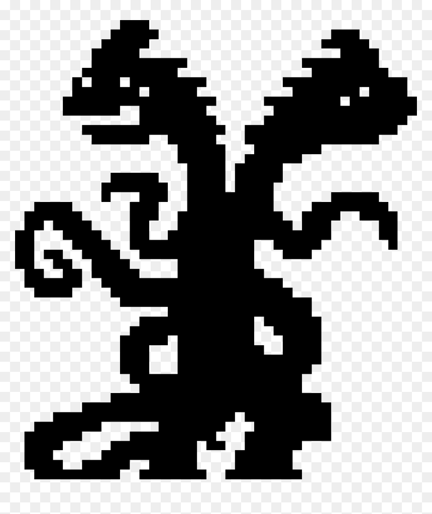 Preview - Pixel Art Stranger Things Demogorgon, HD Png Download - demogorgon png