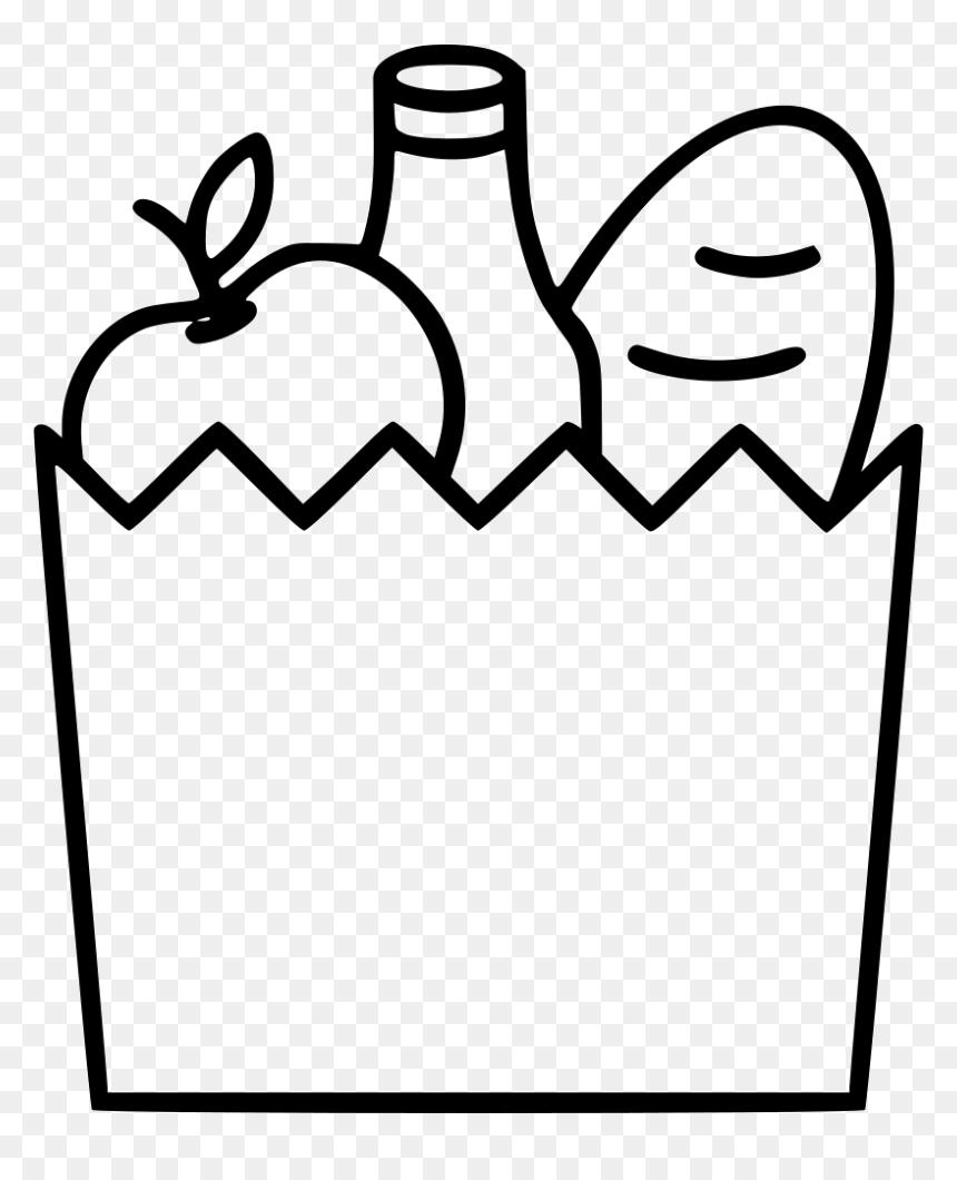 Products Food - Grocery Bag Icon Png, Transparent Png - product icon png
