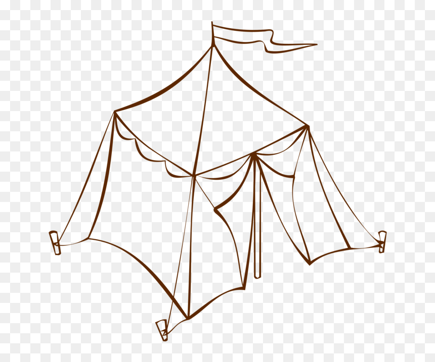 Line Art,angle,symmetry - Tent Clip Art, HD Png Download - camping icon png