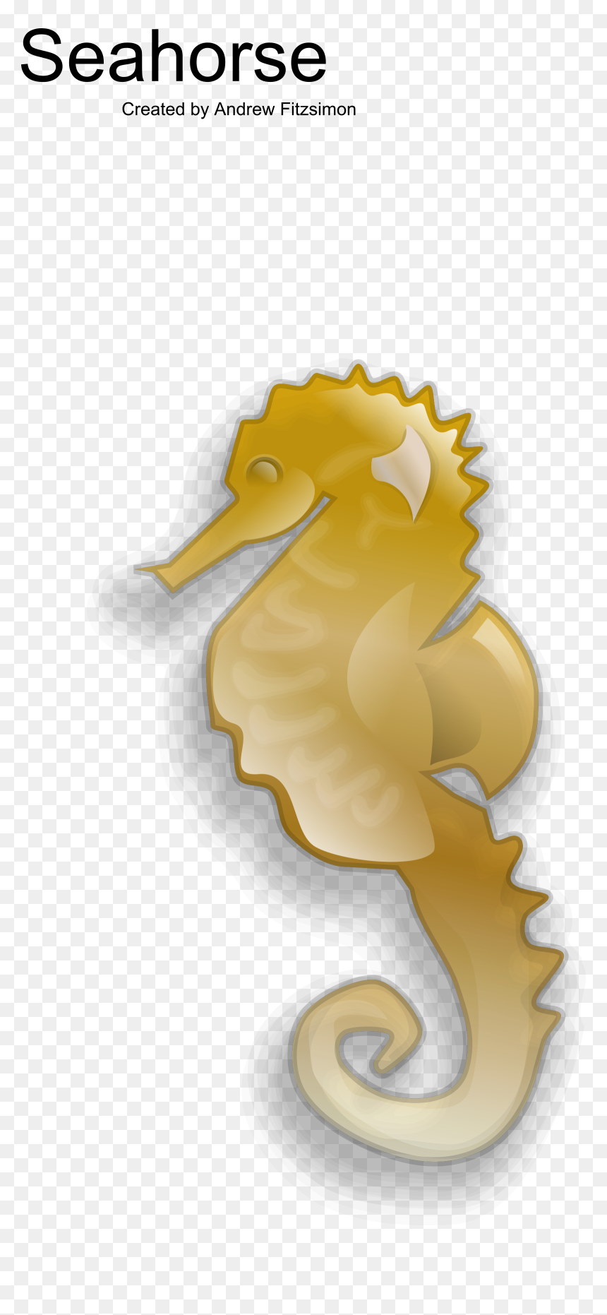 Sea Horse Svg Clip Arts - Seahorse Clipart, HD Png Download - sea horse png