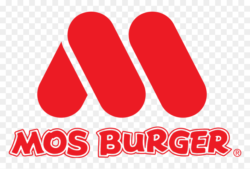 Mos Burger, HD Png Download - burger logo png