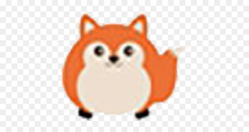 Raccoon Baby Whiskers Clip Art - Cute Fat Cartoon Animals, HD Png Download - baby fox png