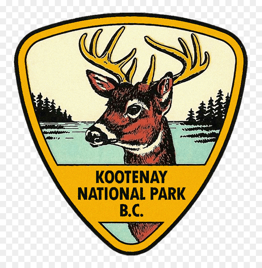 Kootenay National Park Drawing Clip Arts - Emblem, HD Png Download - park icon png