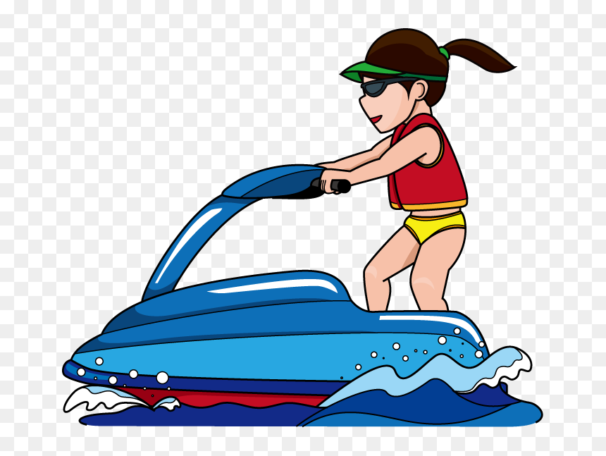 Jet Ski Clip Art - Jet Ski Clipart Transparent, HD Png Download - jet ski png