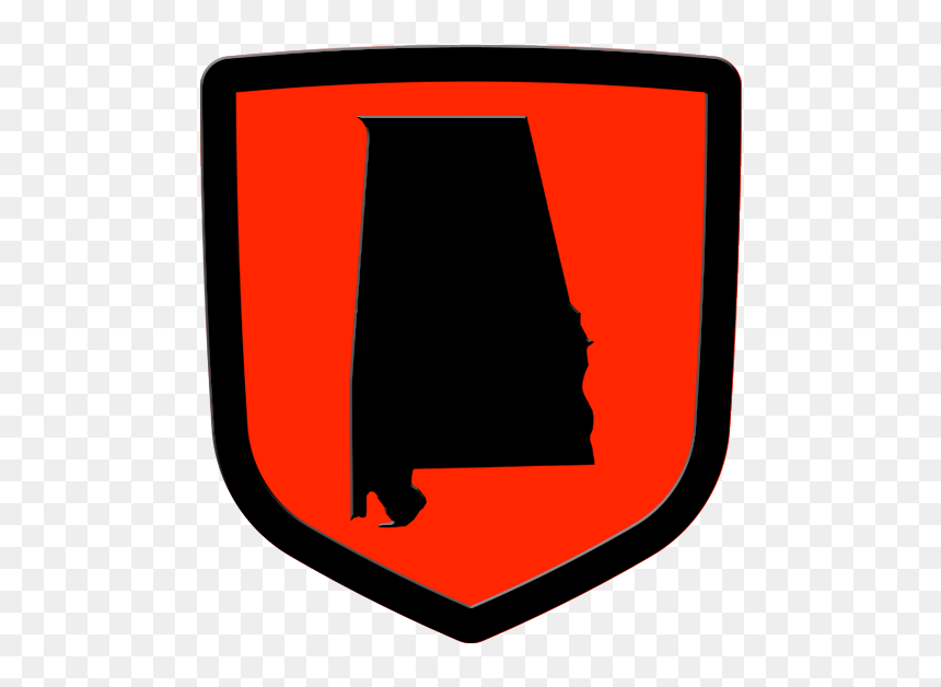 Alabama Custom Tailgate Emblem - Emblem, HD Png Download - alabama outline png