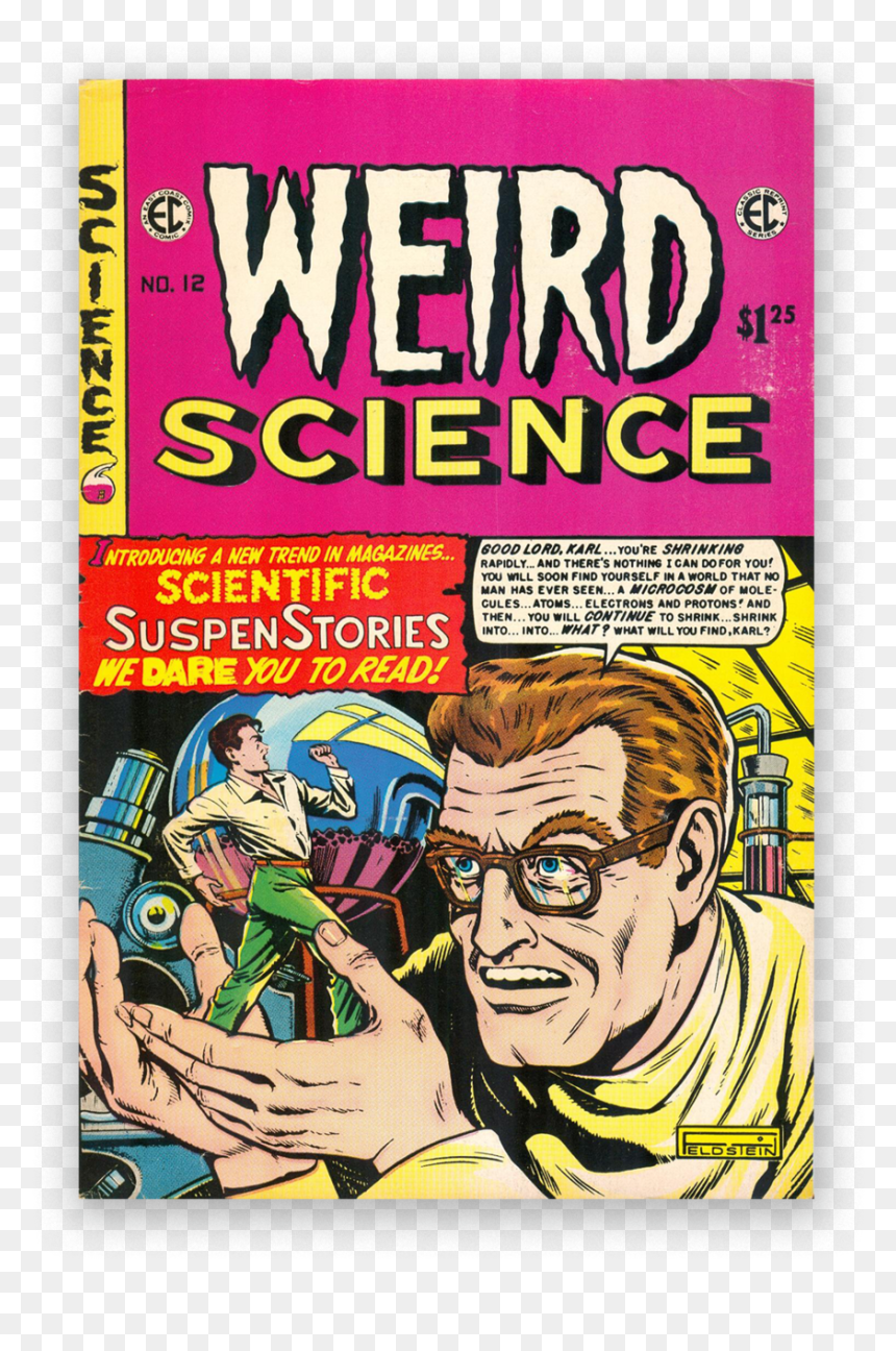 Weird Science 4 - Weird Science Comic Book, HD Png Download - comic book words png