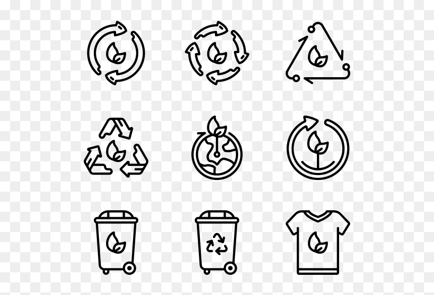 Hand Drawn Social Media Icons Png, Transparent Png - toilet icon png