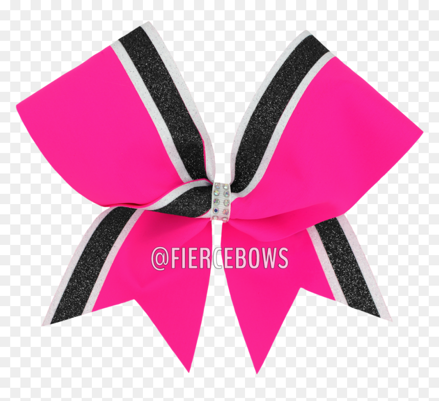 Border Twin Cheer Bow - Tuxedo, HD Png Download - cheer bow png