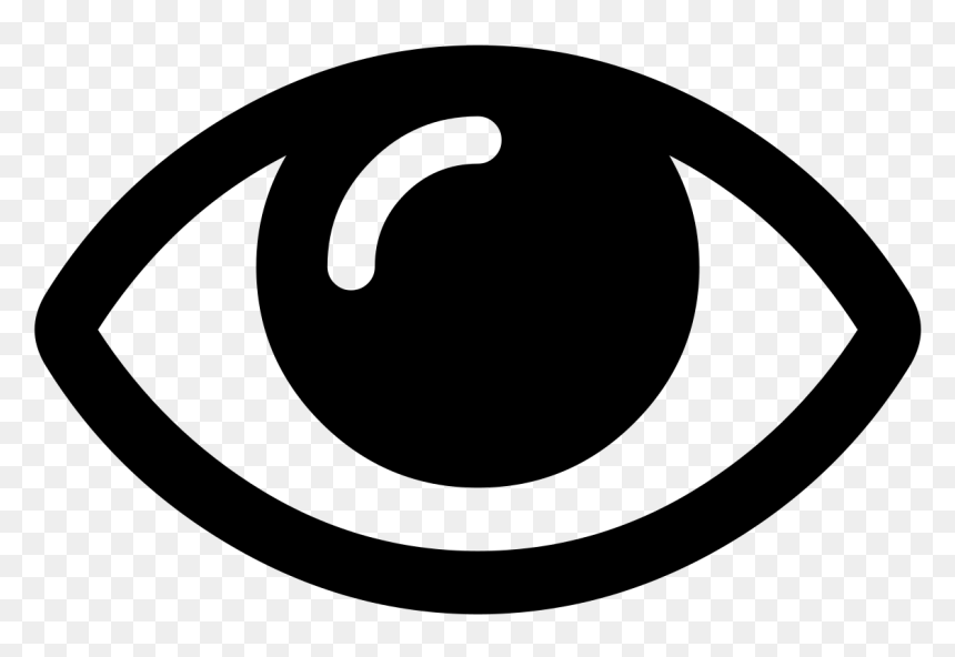 Eye Icon Font Awesome, HD Png Download - vhv