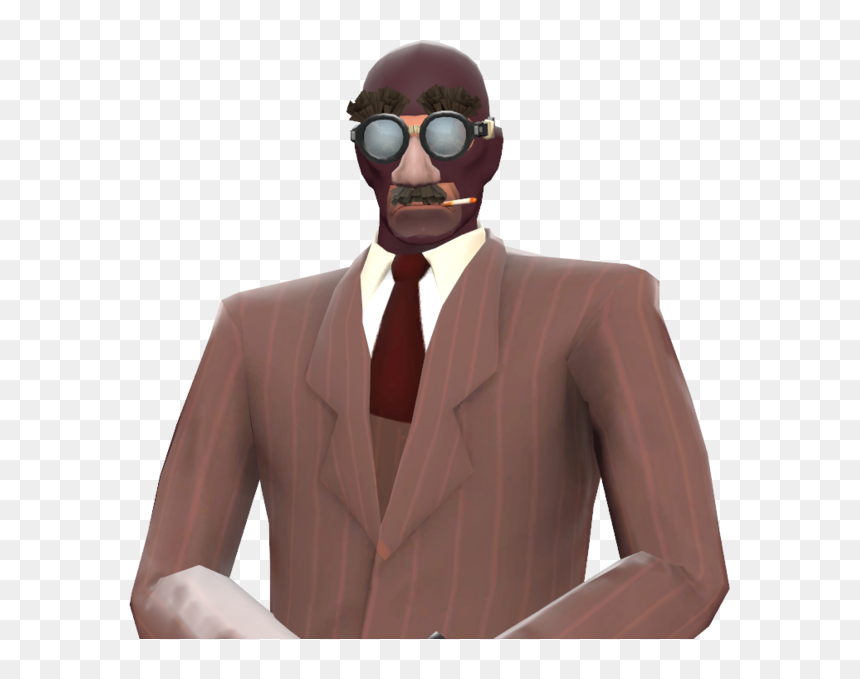 The Wearer A Pair Of Groucho Glasses Bound Together - Team Fortress 2, HD Png Download - groucho glasses png