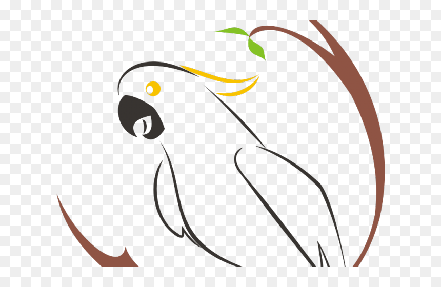Transparent Bird Clipart - Cockatoo Logo, HD Png Download - cockatoo png