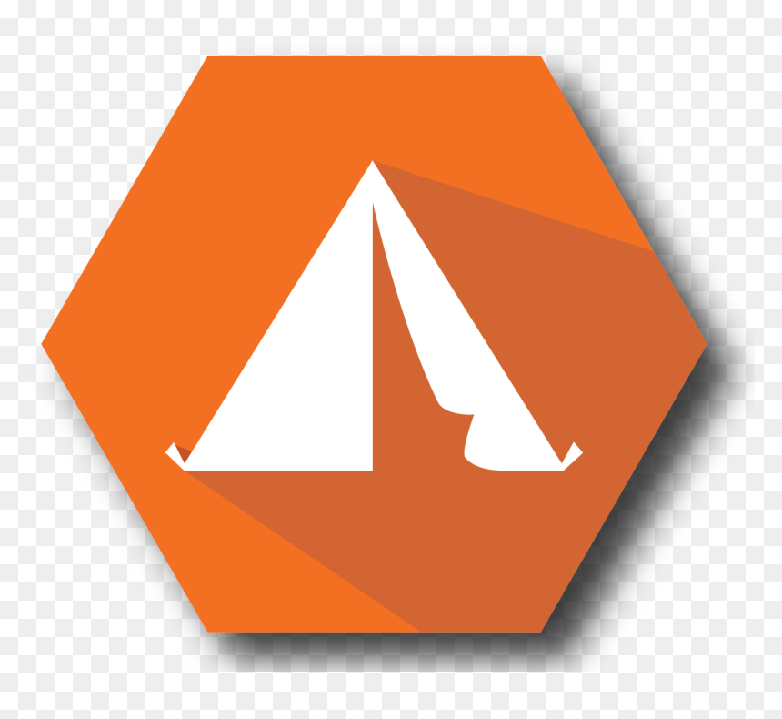 Camping Icon - Triangle, HD Png Download - camping icon png